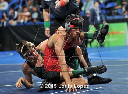 Thumbnail 3 in CIF SS Masters Wrestling Championships (Day 1) photogallery.