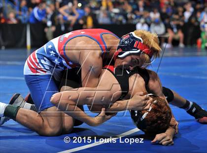 Thumbnail 2 in CIF SS Masters Wrestling Championships (Day 1) photogallery.