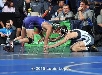 Thumbnail 2 in CIF SS Masters Wrestling Championships (Day 1) photogallery.