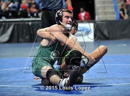 Thumbnail 3 in CIF SS Masters Wrestling Championships (Day 1) photogallery.