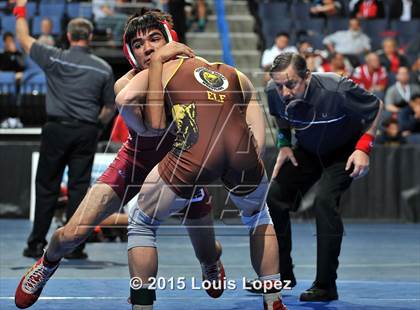 Thumbnail 2 in CIF SS Masters Wrestling Championships (Day 1) photogallery.