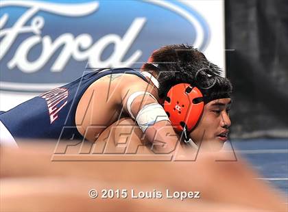 Thumbnail 1 in CIF SS Masters Wrestling Championships (Day 1) photogallery.