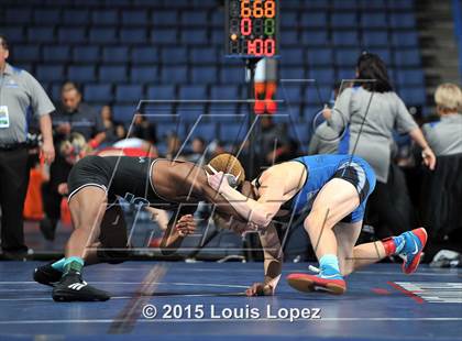 Thumbnail 1 in CIF SS Masters Wrestling Championships (Day 1) photogallery.