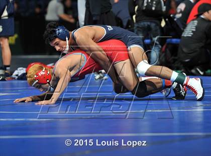 Thumbnail 1 in CIF SS Masters Wrestling Championships (Day 1) photogallery.
