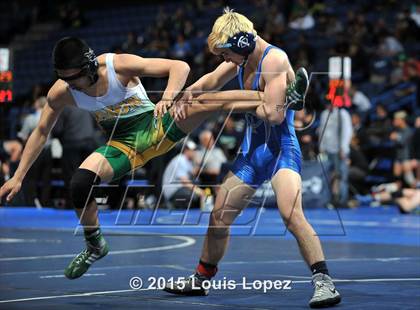 Thumbnail 2 in CIF SS Masters Wrestling Championships (Day 1) photogallery.