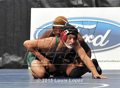 Thumbnail 2 in CIF SS Masters Wrestling Championships (Day 1) photogallery.
