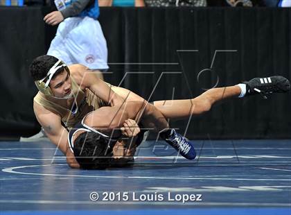 Thumbnail 1 in CIF SS Masters Wrestling Championships (Day 1) photogallery.
