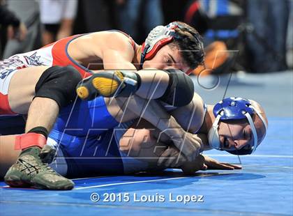 Thumbnail 2 in CIF SS Masters Wrestling Championships (Day 1) photogallery.