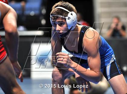 Thumbnail 1 in CIF SS Masters Wrestling Championships (Day 1) photogallery.