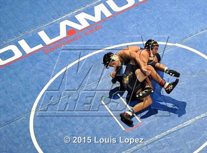 Thumbnail 3 in CIF SS Masters Wrestling Championships (Day 1) photogallery.