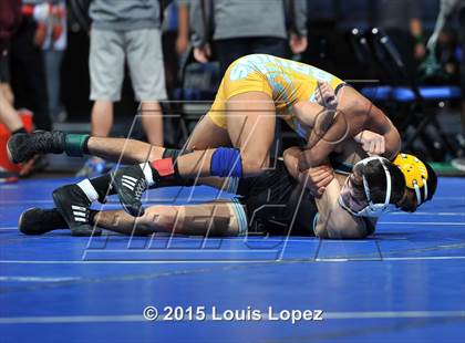 Thumbnail 1 in CIF SS Masters Wrestling Championships (Day 1) photogallery.