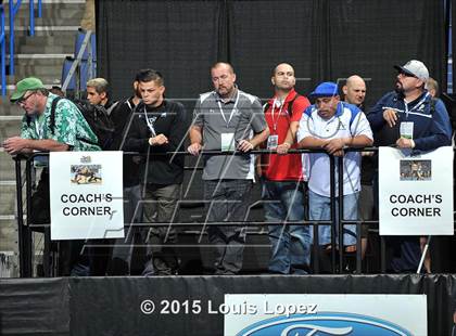 Thumbnail 1 in CIF SS Masters Wrestling Championships (Day 1) photogallery.