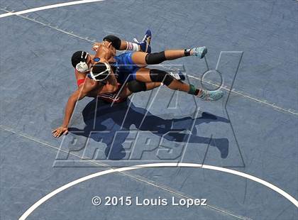Thumbnail 2 in CIF SS Masters Wrestling Championships (Day 1) photogallery.