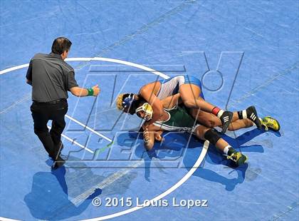 Thumbnail 1 in CIF SS Masters Wrestling Championships (Day 1) photogallery.