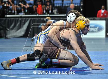 Thumbnail 1 in CIF SS Masters Wrestling Championships (Day 1) photogallery.
