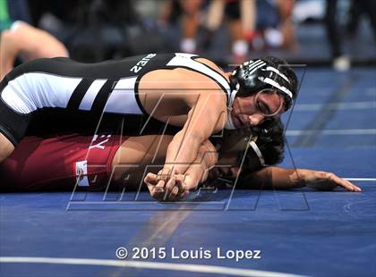 Thumbnail 1 in CIF SS Masters Wrestling Championships (Day 1) photogallery.