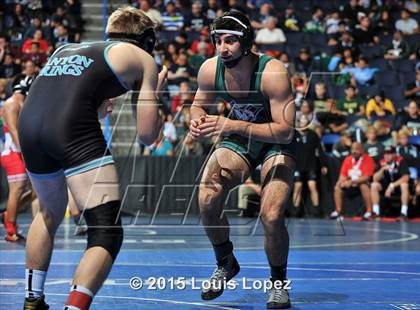 Thumbnail 3 in CIF SS Masters Wrestling Championships (Day 1) photogallery.