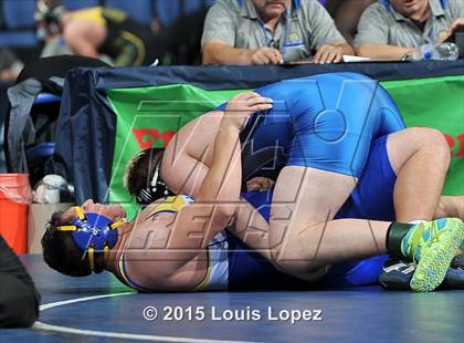 Thumbnail 1 in CIF SS Masters Wrestling Championships (Day 1) photogallery.