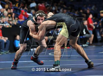 Thumbnail 1 in CIF SS Masters Wrestling Championships (Day 1) photogallery.