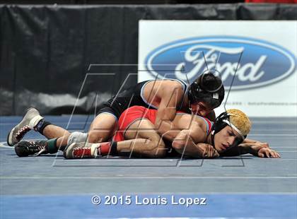 Thumbnail 3 in CIF SS Masters Wrestling Championships (Day 1) photogallery.