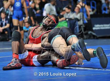 Thumbnail 2 in CIF SS Masters Wrestling Championships (Day 1) photogallery.