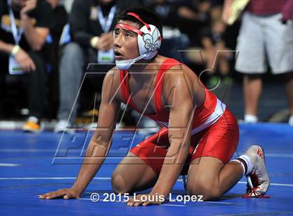 Thumbnail 2 in CIF SS Masters Wrestling Championships (Day 1) photogallery.