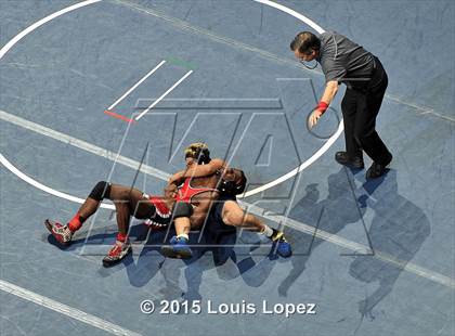 Thumbnail 2 in CIF SS Masters Wrestling Championships (Day 1) photogallery.