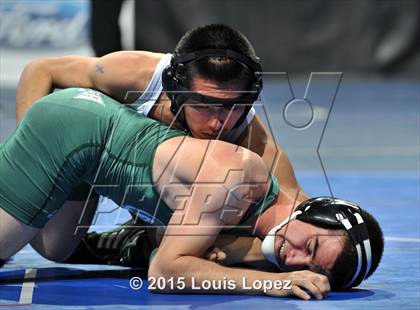 Thumbnail 1 in CIF SS Masters Wrestling Championships (Day 1) photogallery.