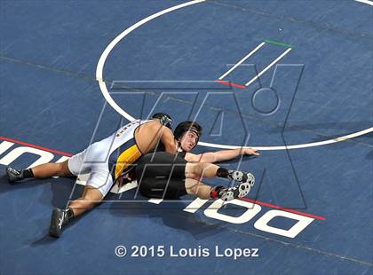 Thumbnail 3 in CIF SS Masters Wrestling Championships (Day 1) photogallery.