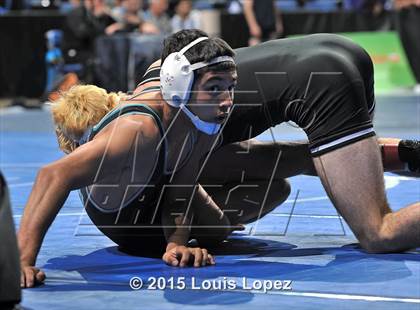 Thumbnail 2 in CIF SS Masters Wrestling Championships (Day 1) photogallery.
