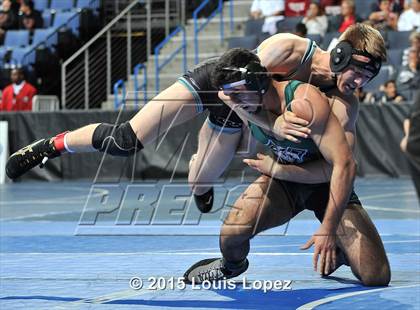 Thumbnail 3 in CIF SS Masters Wrestling Championships (Day 1) photogallery.