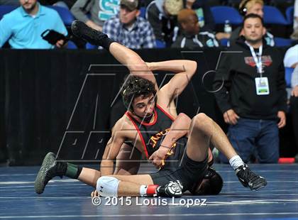 Thumbnail 2 in CIF SS Masters Wrestling Championships (Day 1) photogallery.