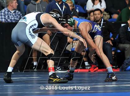 Thumbnail 3 in CIF SS Masters Wrestling Championships (Day 1) photogallery.