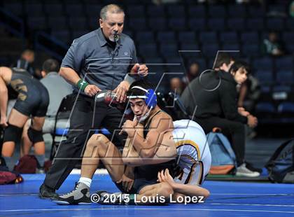 Thumbnail 2 in CIF SS Masters Wrestling Championships (Day 1) photogallery.