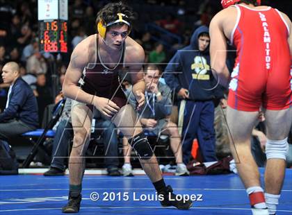 Thumbnail 1 in CIF SS Masters Wrestling Championships (Day 1) photogallery.