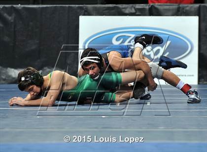 Thumbnail 1 in CIF SS Masters Wrestling Championships (Day 1) photogallery.