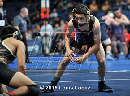 Thumbnail 1 in CIF SS Masters Wrestling Championships (Day 1) photogallery.