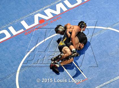 Thumbnail 1 in CIF SS Masters Wrestling Championships (Day 1) photogallery.