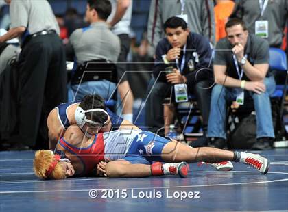 Thumbnail 1 in CIF SS Masters Wrestling Championships (Day 1) photogallery.