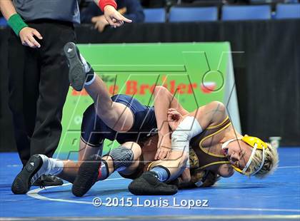 Thumbnail 2 in CIF SS Masters Wrestling Championships (Day 1) photogallery.