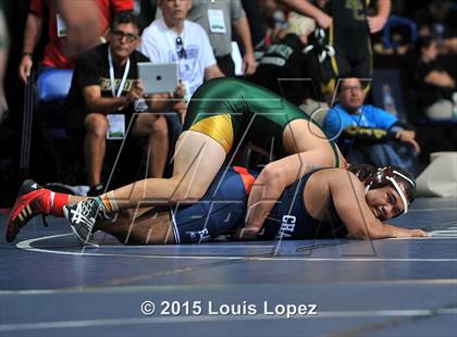 Thumbnail 2 in CIF SS Masters Wrestling Championships (Day 1) photogallery.