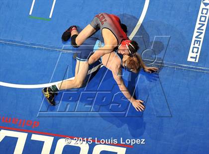 Thumbnail 2 in CIF SS Masters Wrestling Championships (Day 1) photogallery.