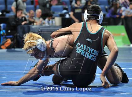 Thumbnail 1 in CIF SS Masters Wrestling Championships (Day 1) photogallery.