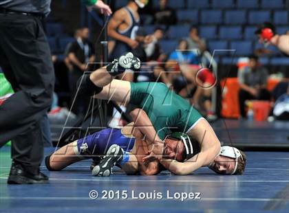 Thumbnail 3 in CIF SS Masters Wrestling Championships (Day 1) photogallery.