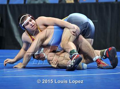 Thumbnail 3 in CIF SS Masters Wrestling Championships (Day 1) photogallery.