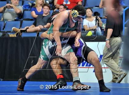 Thumbnail 3 in CIF SS Masters Wrestling Championships (Day 1) photogallery.