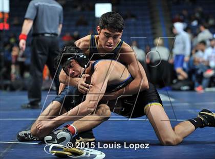 Thumbnail 2 in CIF SS Masters Wrestling Championships (Day 1) photogallery.