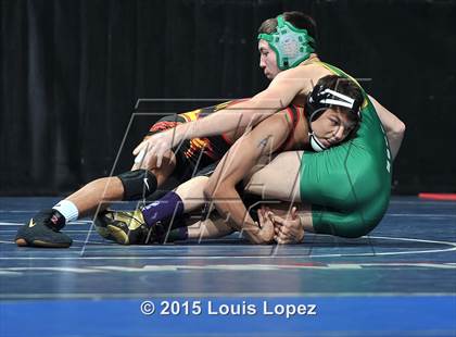 Thumbnail 2 in CIF SS Masters Wrestling Championships (Day 1) photogallery.