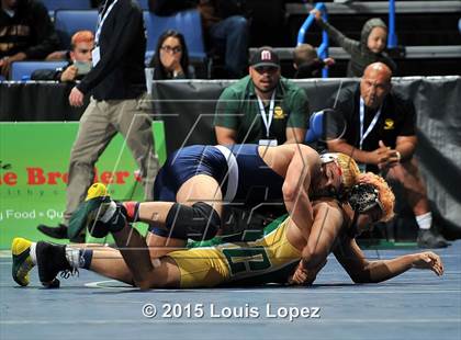Thumbnail 1 in CIF SS Masters Wrestling Championships (Day 1) photogallery.