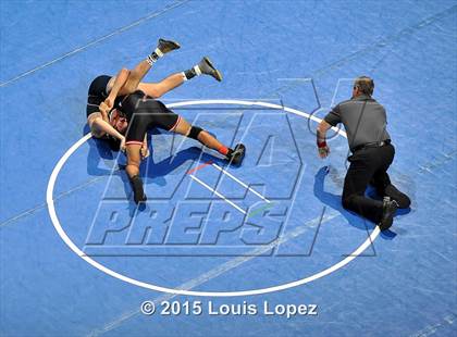 Thumbnail 3 in CIF SS Masters Wrestling Championships (Day 1) photogallery.